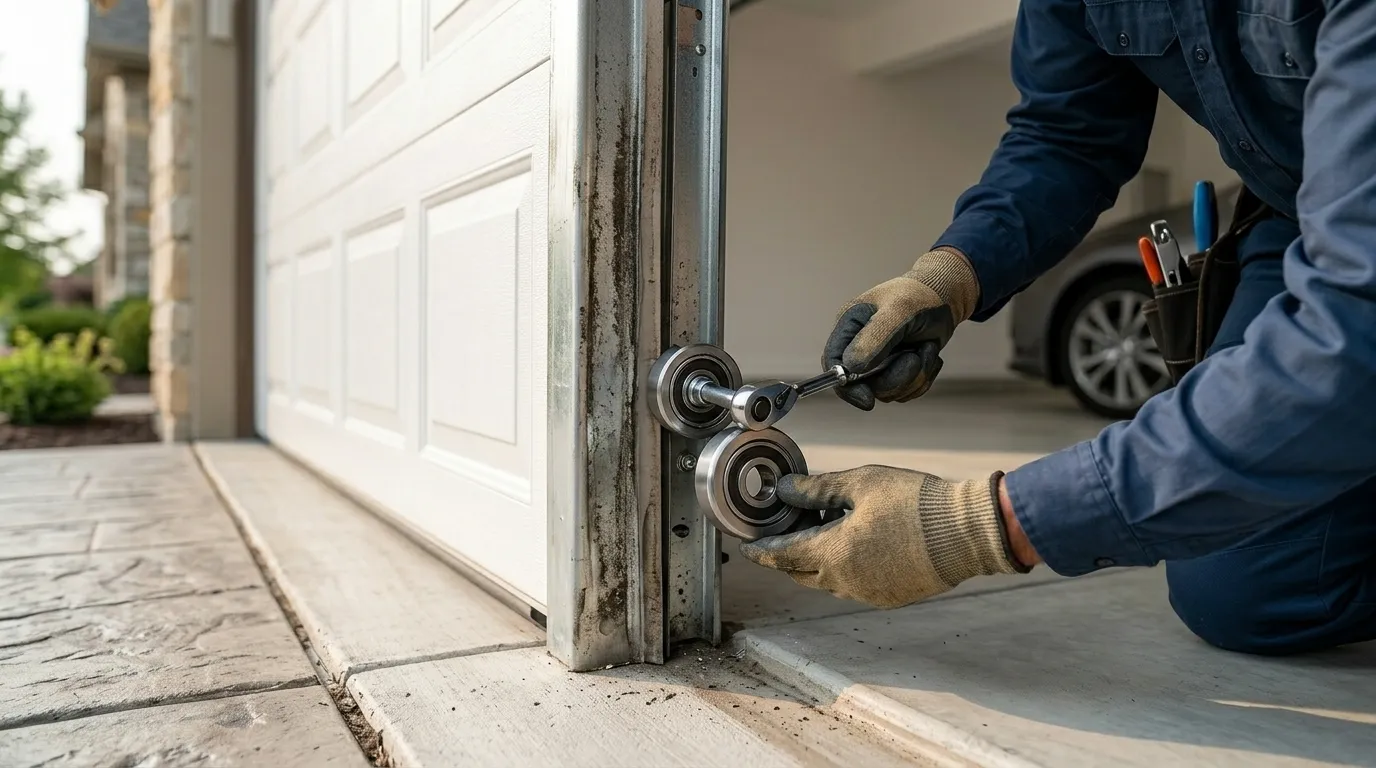 Garage Door Roller Replacement, Issaquah WA in Issaquah