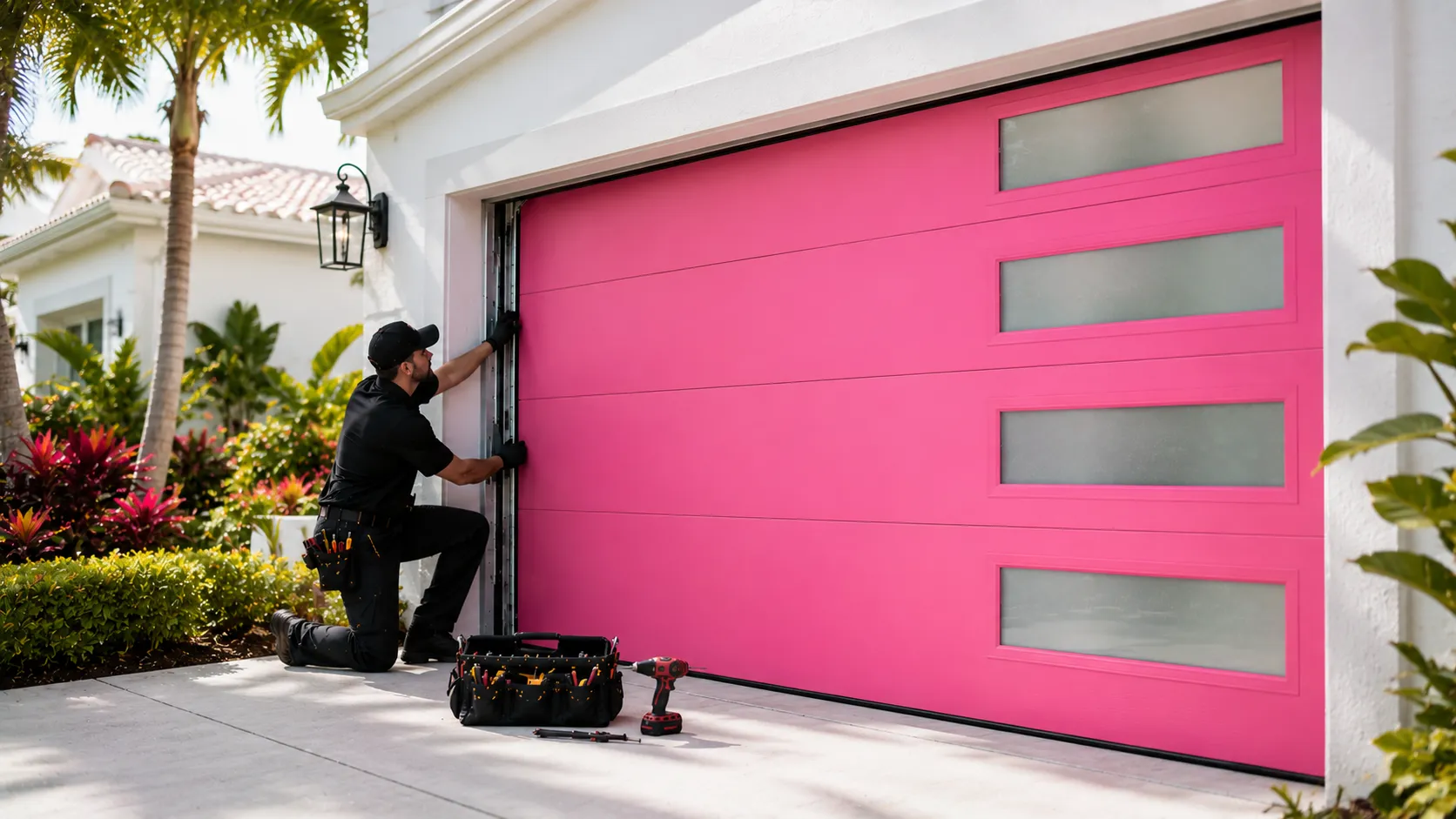 Garage door work on a home in Issaquah