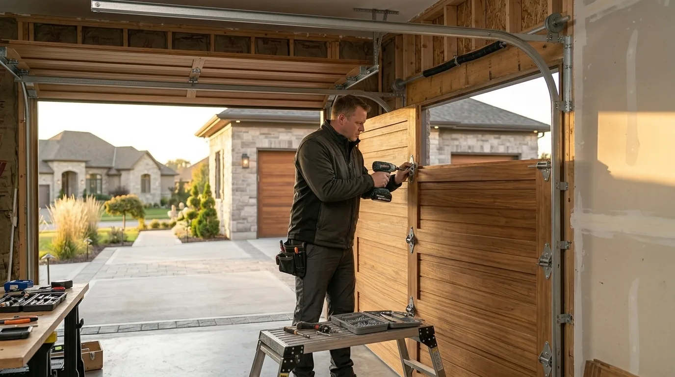 New Garage Door Installation, Mercer Island in Issaquah